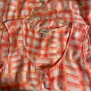 Tank top, round neck, button down blouse💗